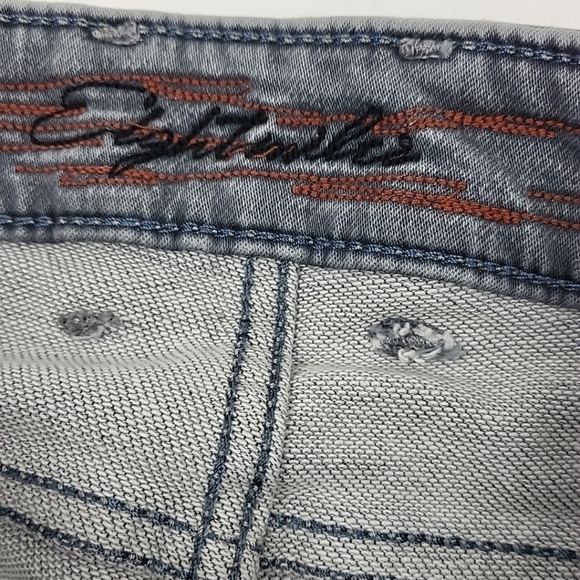 Eight Miles Jeans For Men Size 30 Gray Authentic Quality Denim Slim Fit - Picture 3 of 7